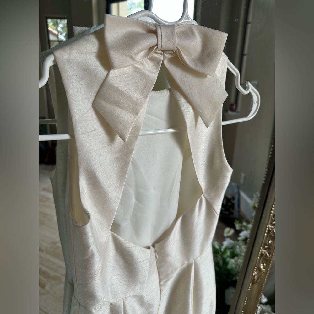 Alfred sung size 0 ivory gown - Picture 3 of 7